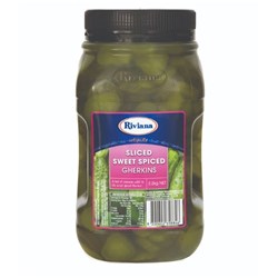 Gherkins Sliced Sweet Spiced 2.2kg 