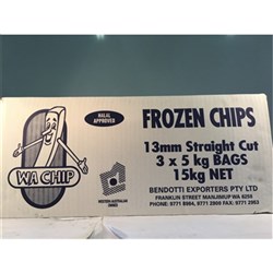 Chips 13mm Straight Cut 3x5kg 