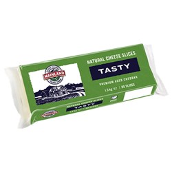 Cheese Tasty Slices 1.5kg 90's