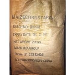 Cornstarch (Maize) 25kg Gluten Free 