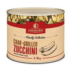 Zucchini Chargrilled 1.9kg Round