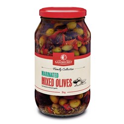 Olives Mixed Marinated 2kg  
