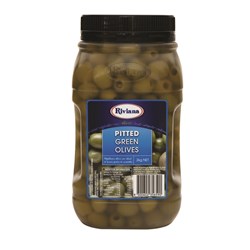 Olives Green Pitted 2kg 