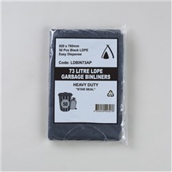 Garbage Bags 73 Ltre All Purp  250/Ct