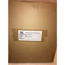 Bowl Black 12"  100/ctn