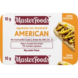 Mustard American P/C 100x10g 