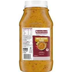 Mustard Sweet Pickle 2.6kg  Vegan