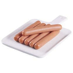 Frankfurter S/Less 10" 2.5kg FROZEN 79320  FROZEN