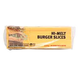 Cheese Hi-Melt Burger Slices 96's 2.27 kg
