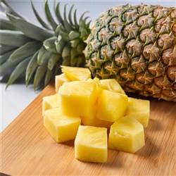 Pineapple Pieces IQF 1kg DNR 