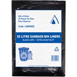 Garbage Bags 82L  250's 