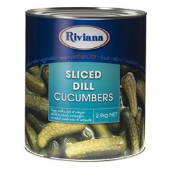 Cucumber Dill Sliced 2.9kg 