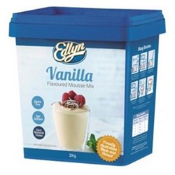 Mousse Mix Vanilla 2kg Gluten Free