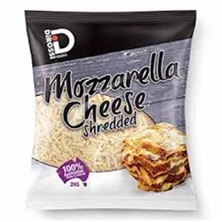 Mozzarella Shredded 2kg 
