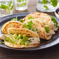 Naan Sliders Plain 40g (12pkx8) 