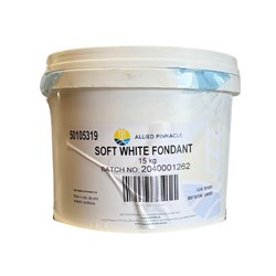 Fondant Soft White 15kg 