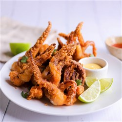 Crispy Squid Tentacles 1kg Marinated