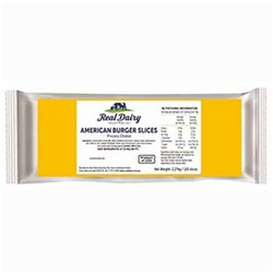 Cheese American Burger Slices 2.27kg 120's