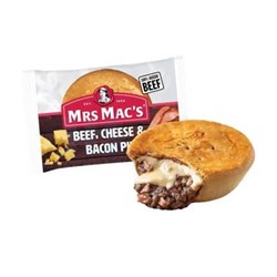 Pie Beef, Cheese & Bacon 12x175g 