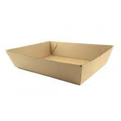 Tray Food Size #3  300/Ctn 180 x 134 x 45mm Kraft
