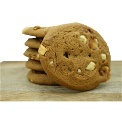 Cookies White Choc Salted Caramel 70g 12.5kg 