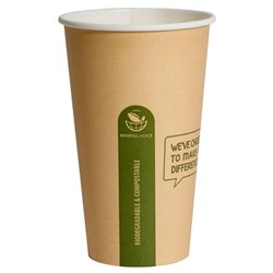 Cup Coffee 16oz Single Wall Kraft   1000/ctn