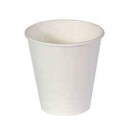 Cup Coffee 8oz Single Wall White 1000/ctn