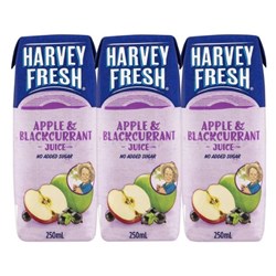 Juice Apple Black Currant 24x250ml Tetra