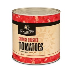 Tomato Crushed Chunky 6x.2.5kg 