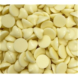 Chocolate White Droplet Chips 5kg Compound