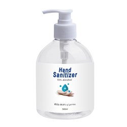 Sanitiser Hand Gel 500ml Hospital Strength Formula