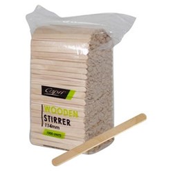 Drink Stirrer Wooden 114mm 1000