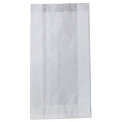 Bag Kebab White No1 100x40x185mm 500/pkt