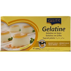 Gelatine Sheets 1kg Halal