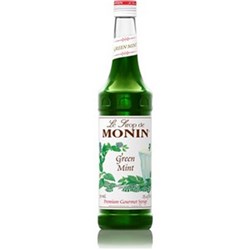 Syrup Green Mint 700ml Glass Bottle