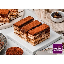 Tiramisu Slice 15pc 