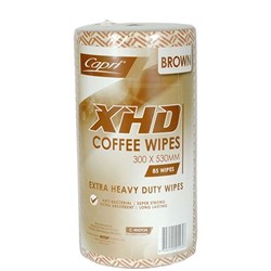 Wipe Rolls Brown Heavy Duty  85 Sheets