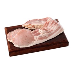 Bacon Middle Rindless 2.5kg 52633