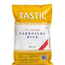 Rice Long Grain Par Boiled 10kg  Tastic