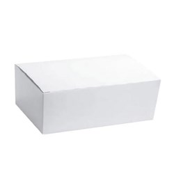 Snack Box Small White 250/ctn (178x108x57)