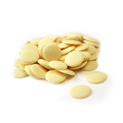 Chocolate White Buttons 1kg  