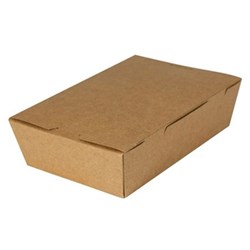 Lunch Box Kraft PLA Medium 200/ctn