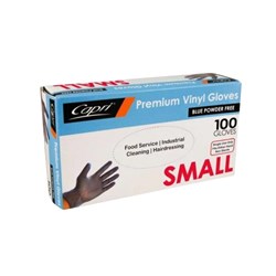 Gloves Small Blue 100/pkt Powder Free