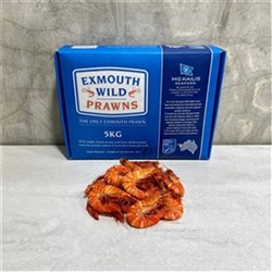 Prawn Whole Cooked Tiger 13/15 5kg 