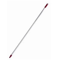 Aluminium Handle Red 1.5mx25mm 