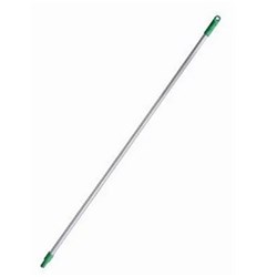 Aluminium Handle Green 1.5mx25mm 