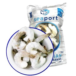 Prawn Flesh 20/30 Banana 1kg Local