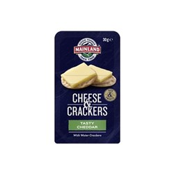 Cheese Tasty & Water Crackers 20x30g On The Go