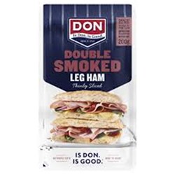 Ham Dbl Smkd Shvd 200g (9) FROZEN 101629