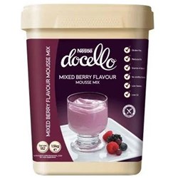 Mousse Mix Mixed Berry 1.9kg  Docello